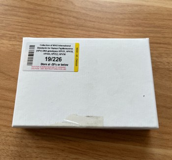 Collection of WHO International Standards for Human Papillomavirus (HPV) DNA genotypes HPV31, HPV33, HPV45, HPV52, HPV58,19/226